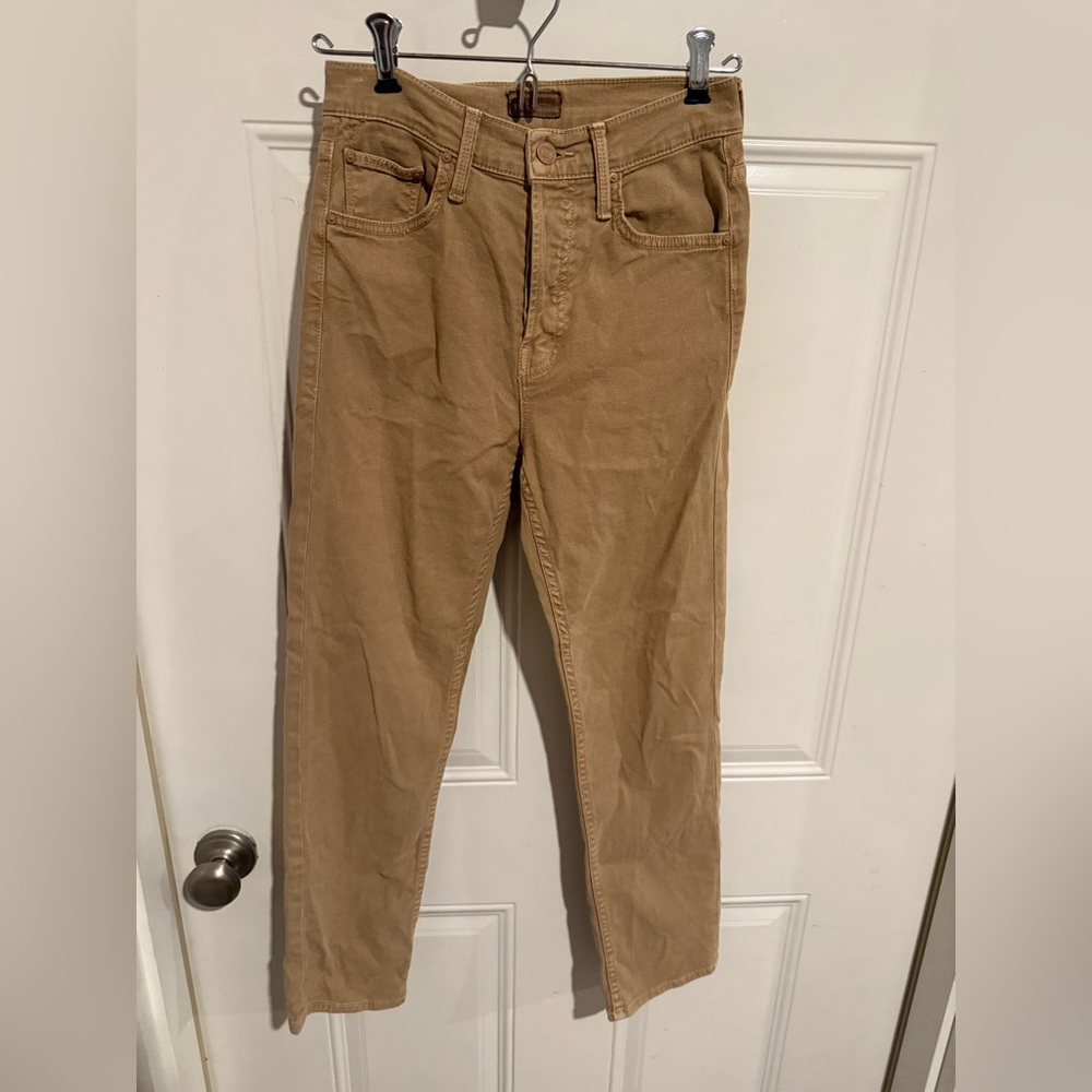 Mother tomcat chalk it up khaki pants